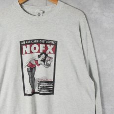 画像1: 1997 NOFX USA製 "Saved My Sex Life!" パンクロックバンドロンT XL (1)