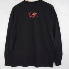 画像2: 〜2000's Korn メタルバンド プリントロンT XL (2)