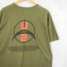 画像2: U2 "360° tour" ロックバンドツアTシャツ XL (2)