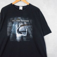 画像1: ALL THAT REMAINS ヘヴィメタルバンドプリントTシャツ XL (1)