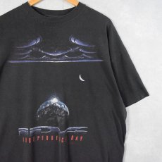 画像1: 90's STANLEY DESANTIS USA製 "INDEPENDENCE DAY" 映画プリントTシャツ XL (1)