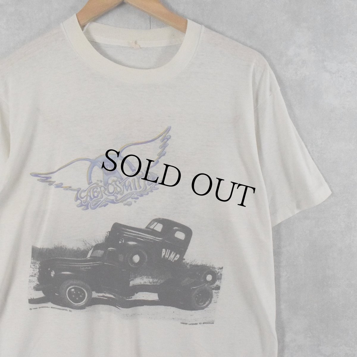 画像1: 80's AEROSMITH "PUMP" ロックバンドツアーTシャツ (1)