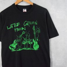 画像1: 90's LITTELE GREEN MEN バンドプリントTシャツ (1)