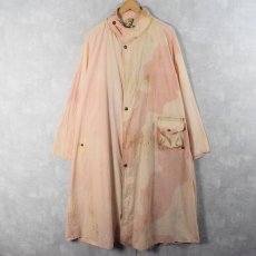 画像1: 40's WWII British Army "PINK CAMO" Anti Gas Cape / Desert Storm Coat (1)