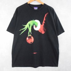 画像1: 2000's Dr.Seuss "The GRINCH" キャラクタープリントTシャツ BLACK XL (1)