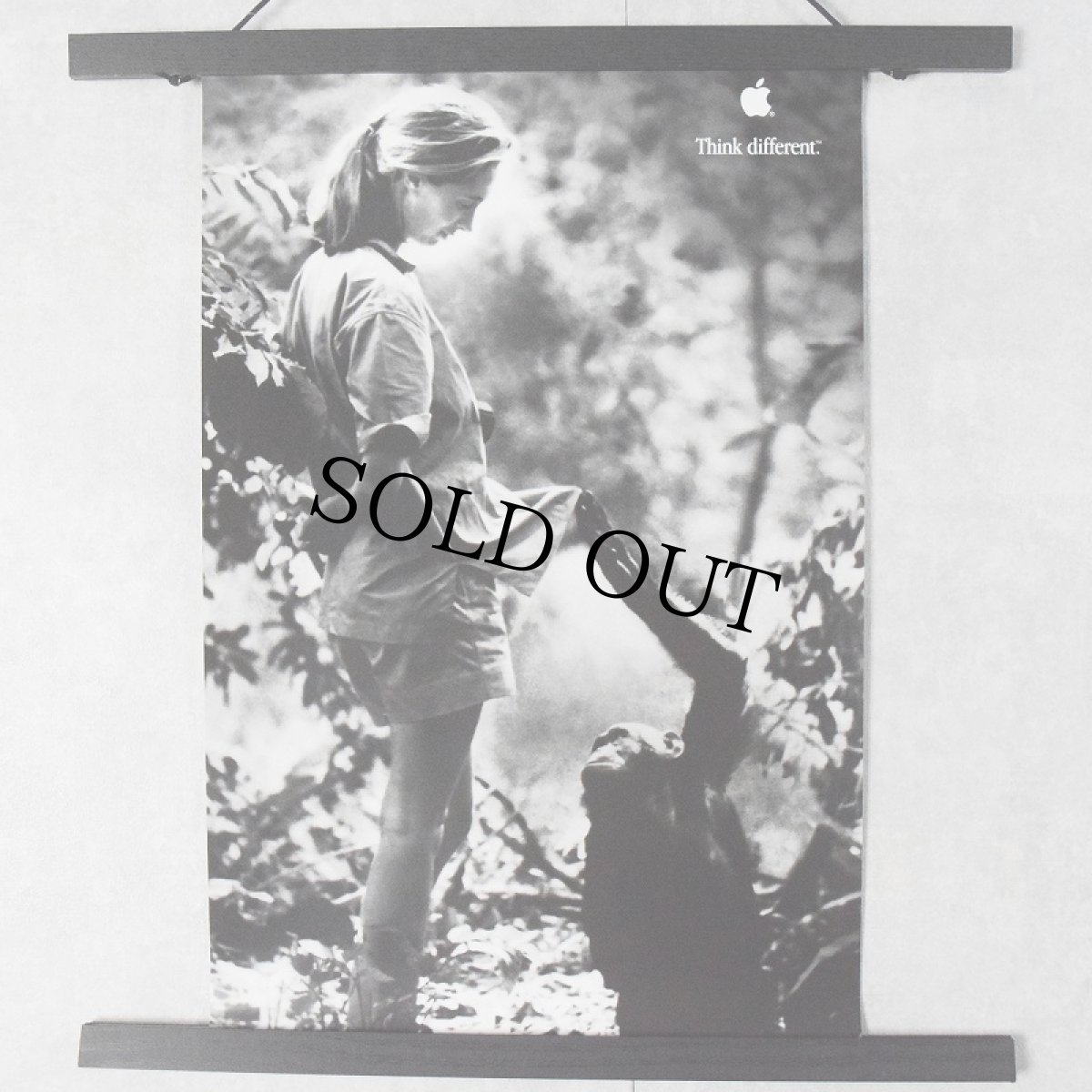 画像1: 90's Apple Think different Poster "Jane Goodall" (1)