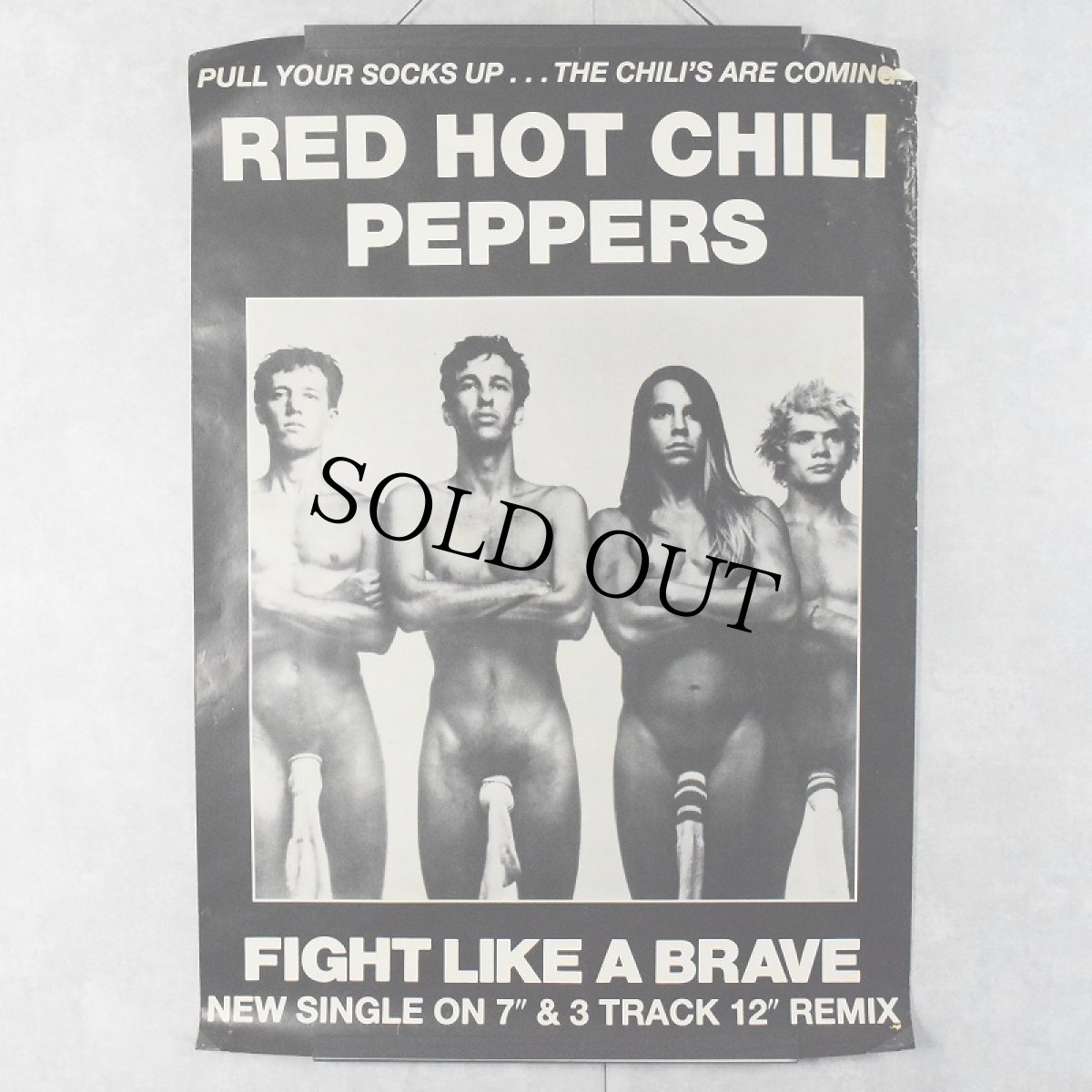 画像1: "RED HOT CHILI PEPPERS" ロックバンド Poster (1)