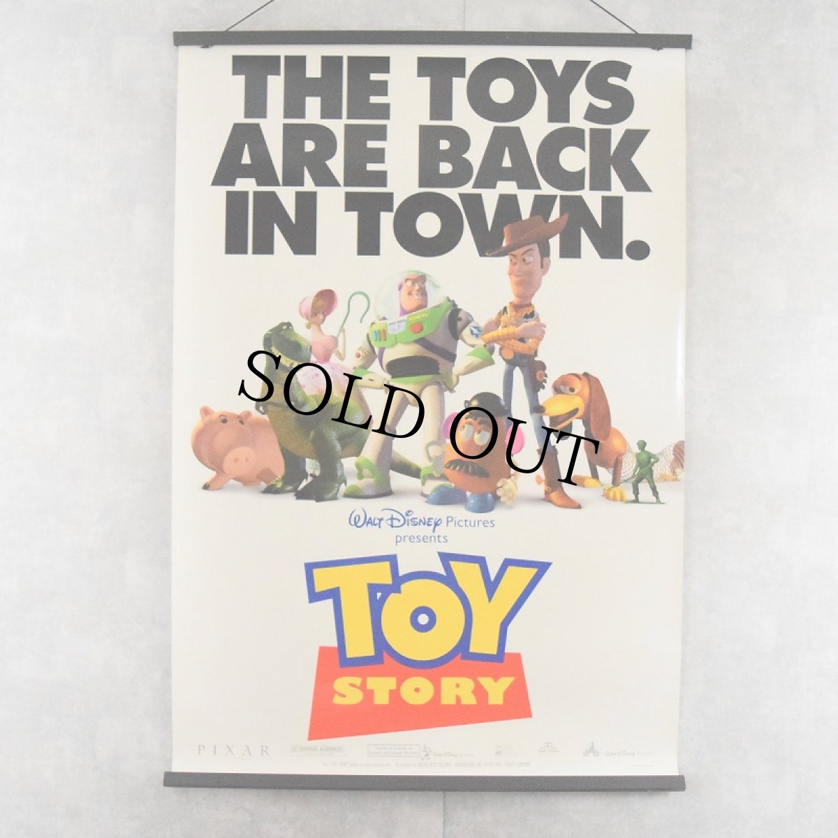 画像1: 90's "TOY STORY" Movie Poster (1)