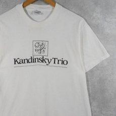 画像1: Wassily Kandinsky "Kandinsky Trio" バンドTシャツ M (1)