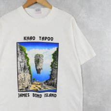 画像1: Ko Tapoo James Bond Island 観光地プリントTシャツ XL (1)