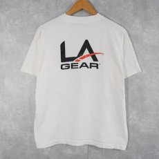 画像1: 90's LA GEAR ロゴプリントTシャツ XL (1)