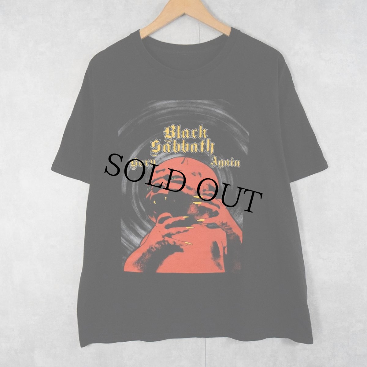 画像1: Black Sabbath ヘヴィメタルバンドTシャツ (1)