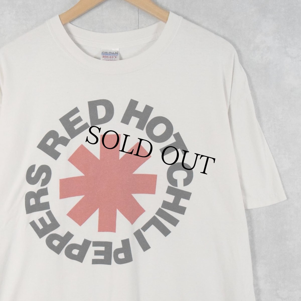 画像1: 【お客様お支払処理中】RED HOT CHILI PEPPERS ロックバンドTシャツ XL (1)