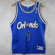 画像1: Champion "Orlando Magic HARDWAY" NBAメッシュゲームタンクトップ SIZE40 (1)