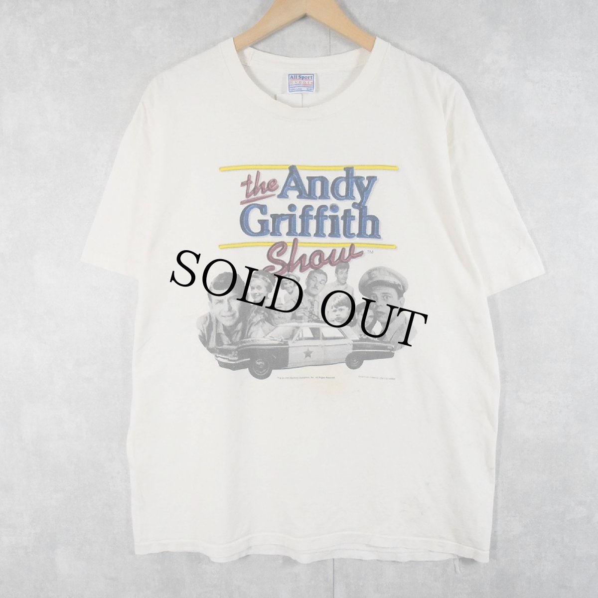 画像1: 90's The Andy Griffith Show テレビドラマプリントTシャツ XL (1)