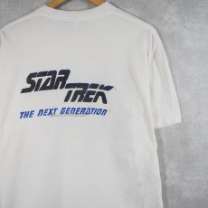 画像2: 90's STAR TREK The Next Generation USA製 SFテレビドラマプリントTシャツ XL (2)