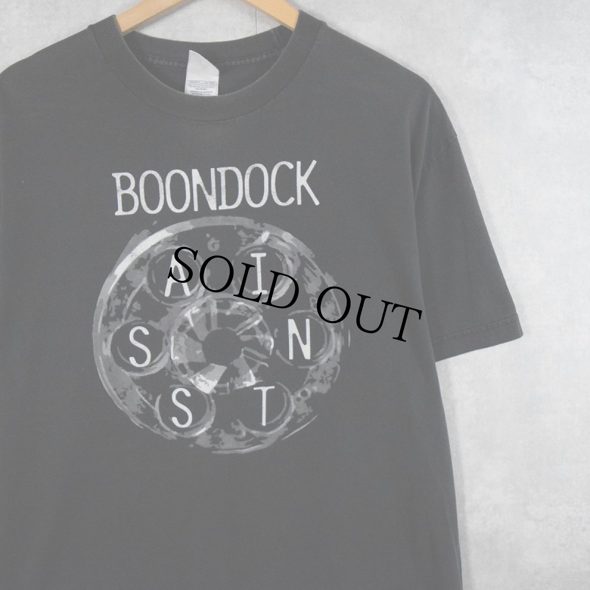 画像1: The Boondock Saints クライムアクション映画プリントTシャツ BLACK L (1)