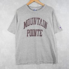 画像1: 90's Champion USA製 "MOUTAIN POINTE" プリントTシャツ L (1)