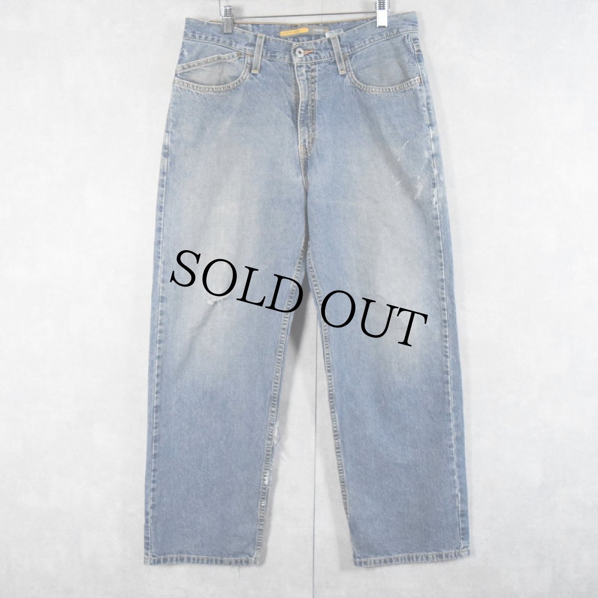 画像1: 2000's Levi's SILVER TAB "LOW+LOOSE" デニムパンツ W34 (1)