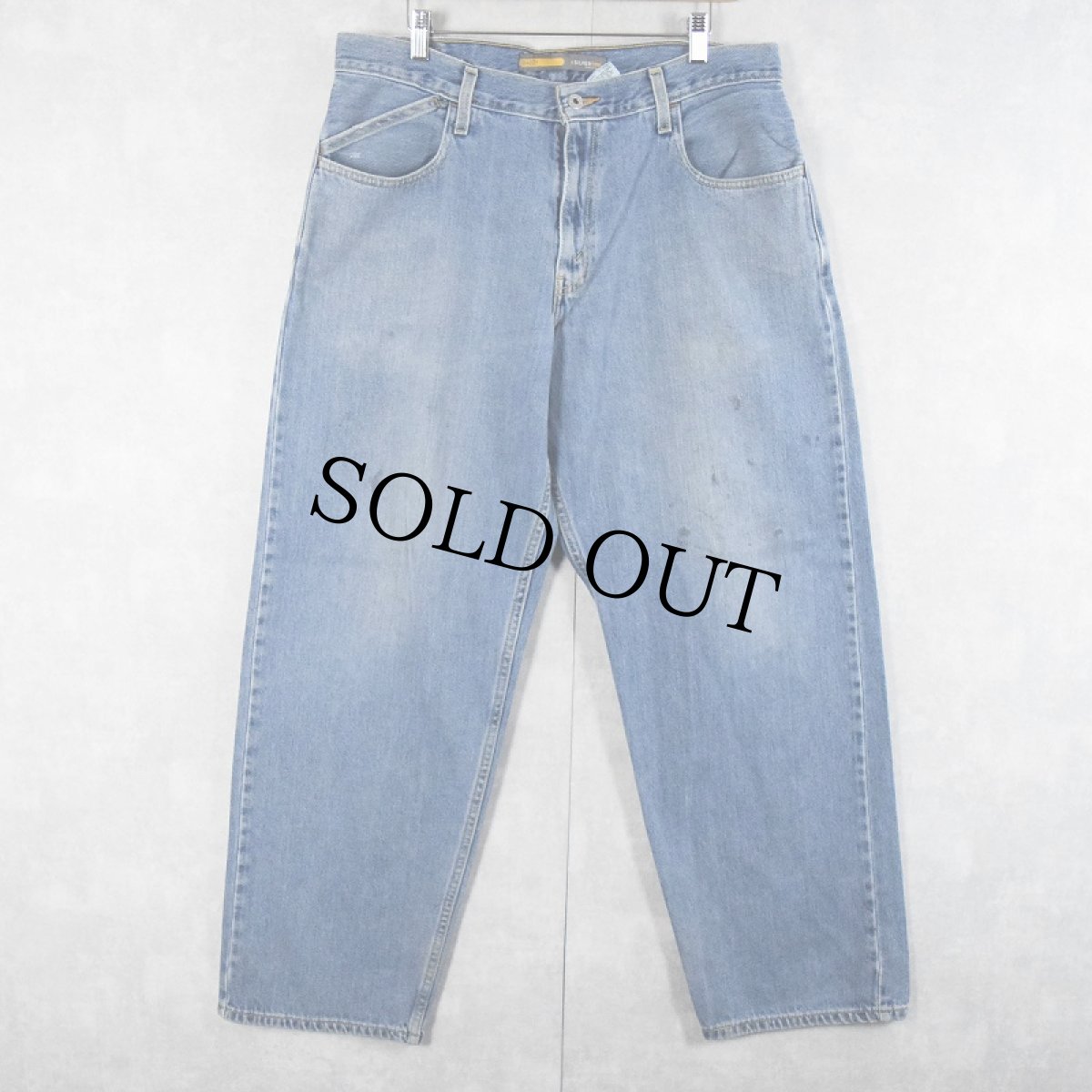 画像1: 2000's Levi's SILVER TAB USA製 "BAGGY" デニムパンツ W36 (1)