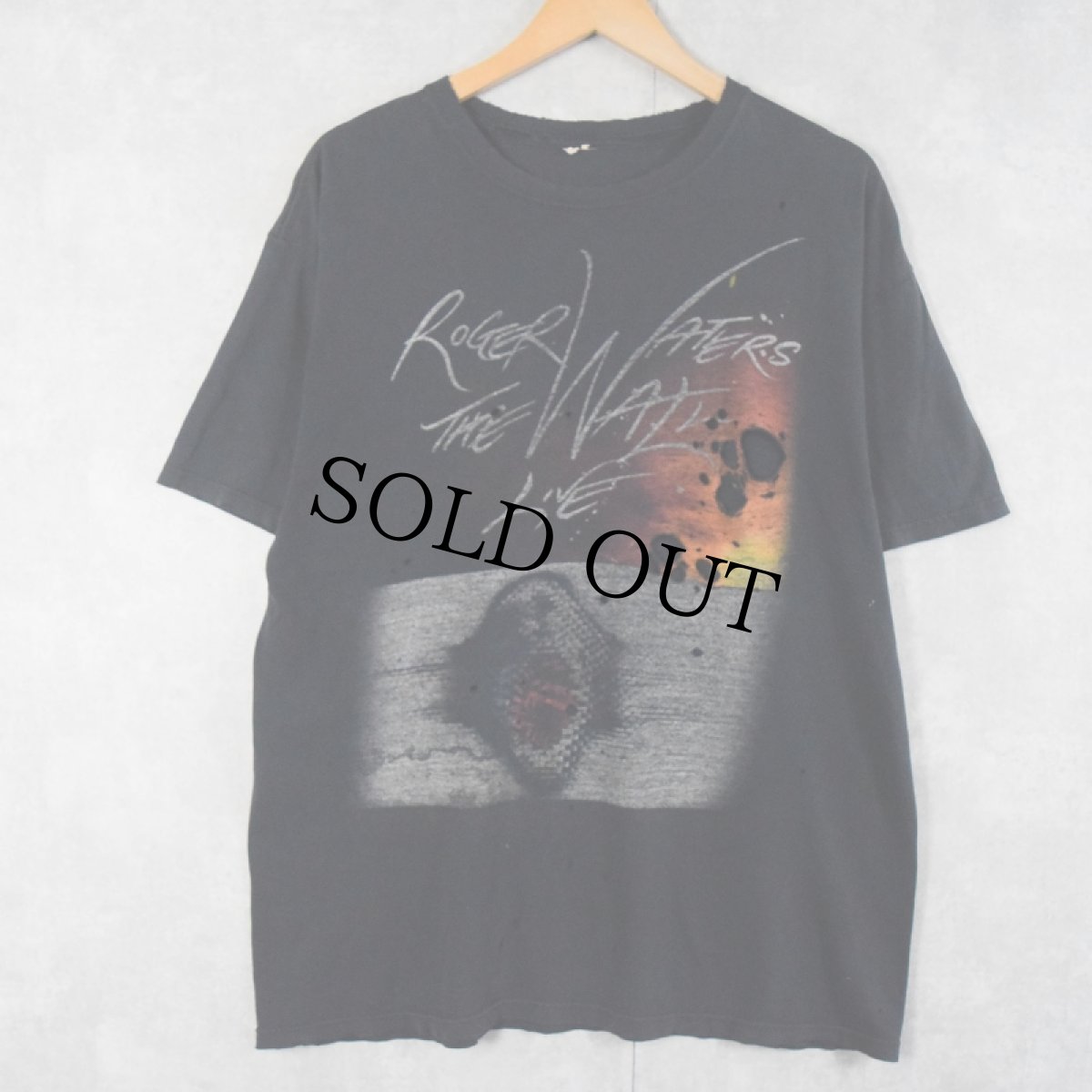 画像1: 2012 Roger Water "The Wall Live" ミュージシャンツアーTシャツ (1)