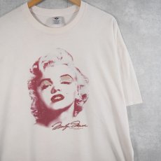 画像1: Marilyn Monroe ラメプリントTシャツ 2X (1)