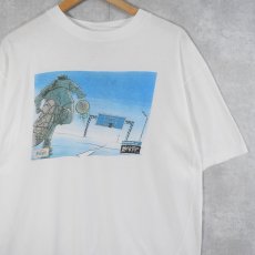 画像1: 90's Reebok GREECE製 "BLACKTOP" プリントTシャツ L (1)