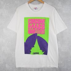 画像1: 90's CONEHEADS SFコメディ映画プリントTシャツ L (1)