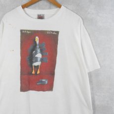 画像1: 90's Will Bullas "duck tape..." アートプリントTシャツ XL (1)