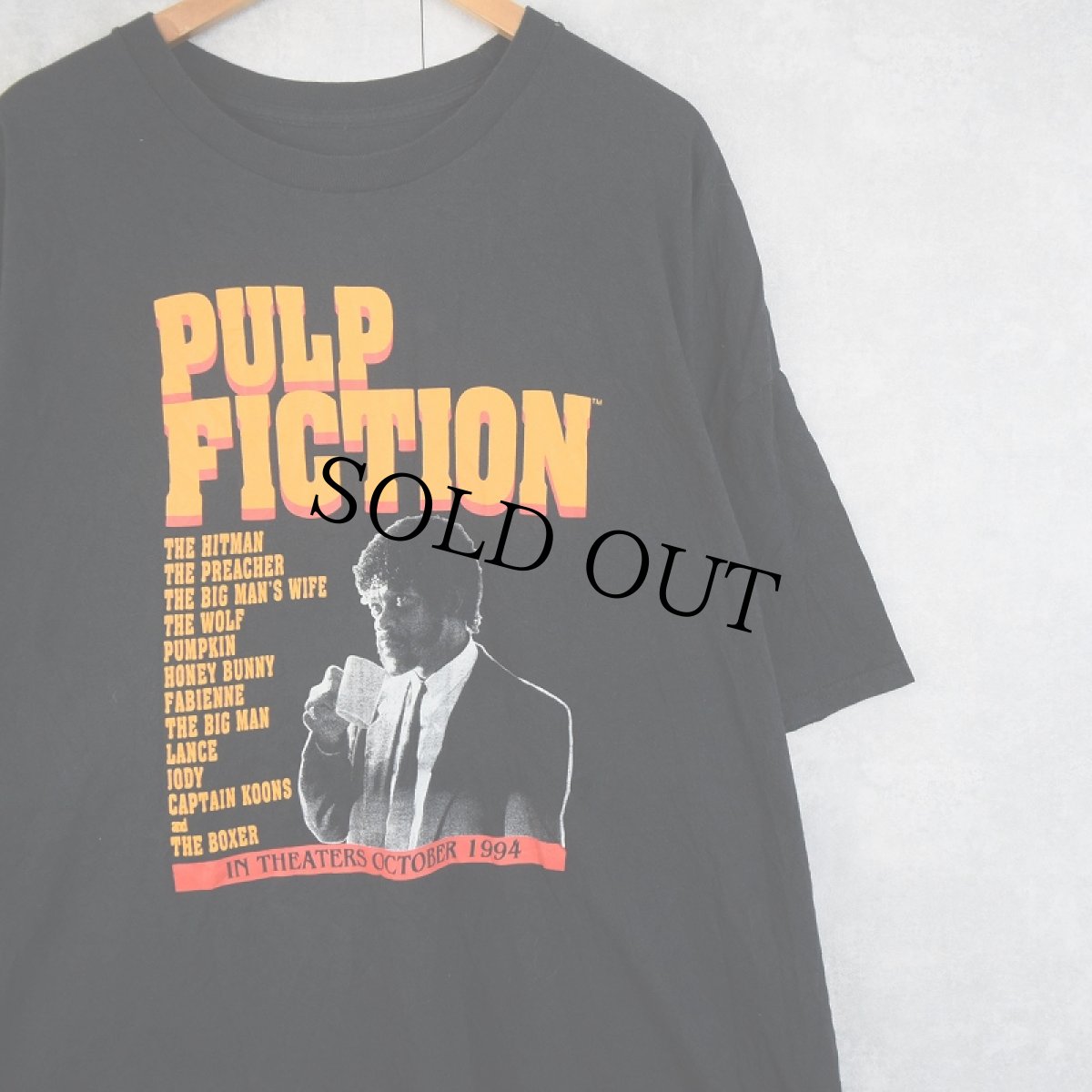 画像1: PULP FICTION クライム映画 プリントTシャツ 4X (1)