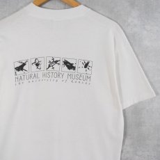 画像2: 90's NATURAL HISTORY MUSEUM USA製 ミュージアムプリントTシャツ L (2)