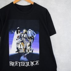 画像1: BEETLEJUICE ホラーコメディ映画 プリントTシャツ (1)