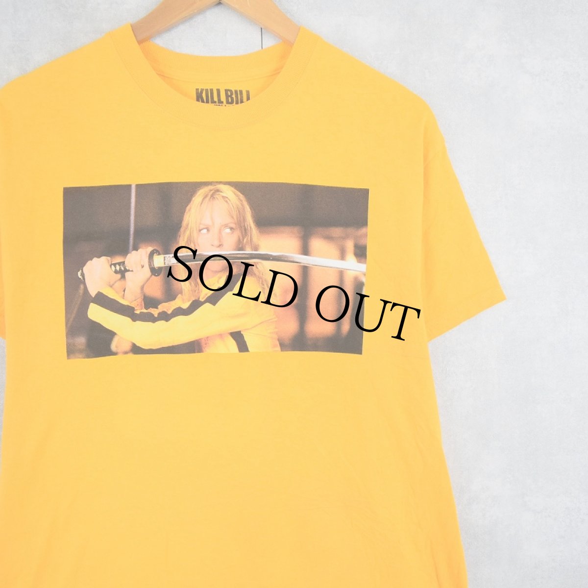 画像1: KILL BILL アクション映画プリントTシャツ M (1)