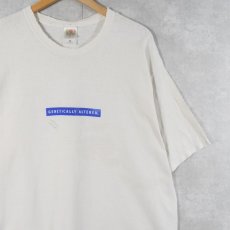 画像2: The new ZIP 250MB "GENETICALLY ALTERED" コンピューター企業プリントTシャツ XL (2)