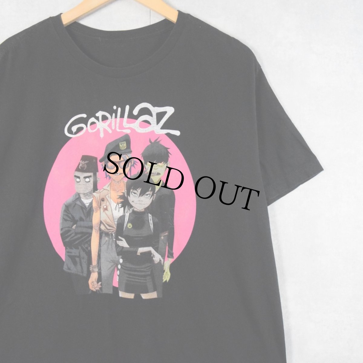 画像1: 2000's Gorillas ロックバンドTシャツ (1)