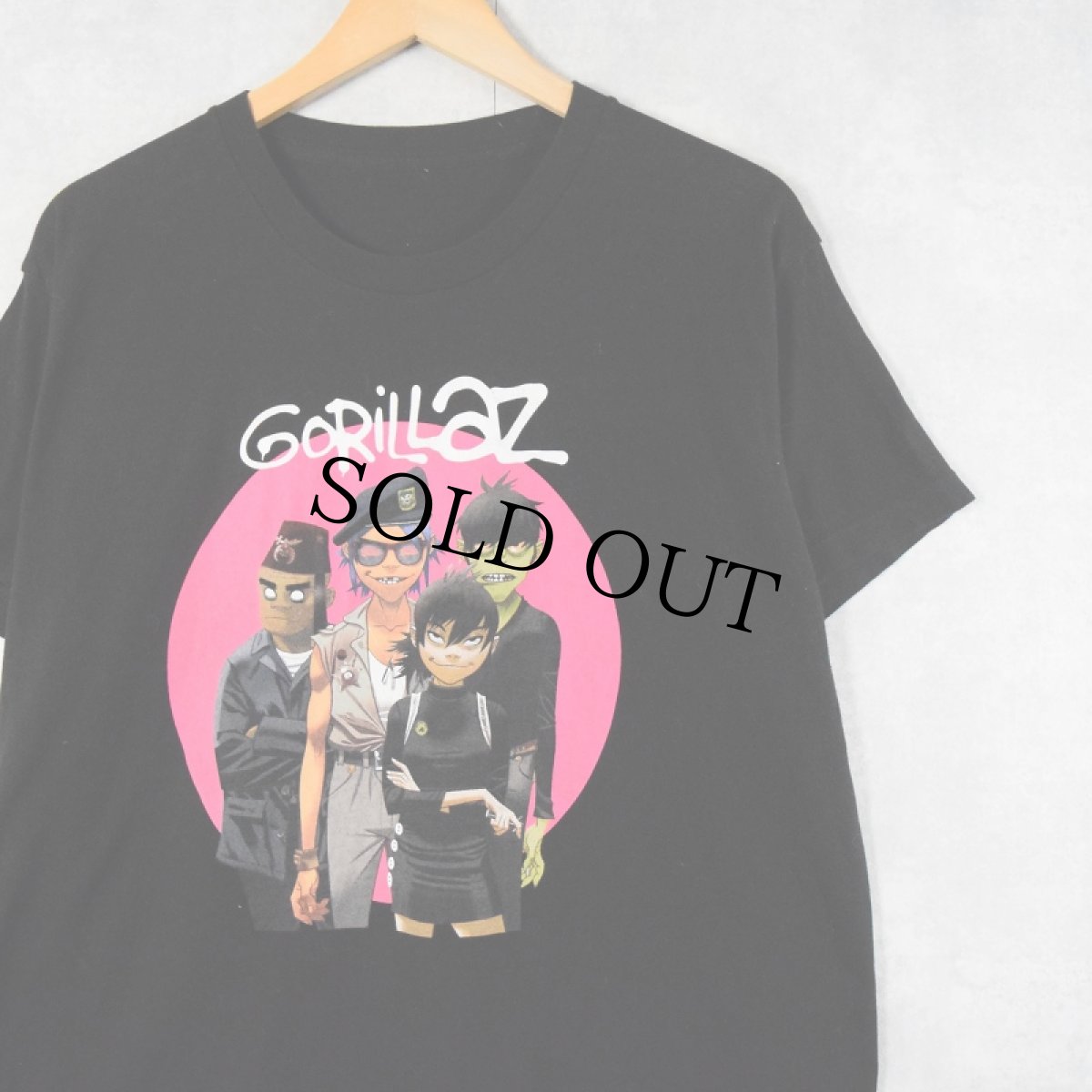 画像1: 2000's Gorillas ロックバンドTシャツ (1)