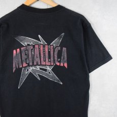 画像2: [お客様お支払い処理中]METALLICA ロックバンドTシャツ BLACK M (2)