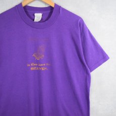 画像1: 90's USA製 "PRAYER IS THE KEY TO HEAVEN" ジーザスプリントTシャツ L (1)