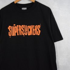 画像1: 90's SUPERSUCKERS USA製 ロックバンドTシャツ BLACK XL (1)