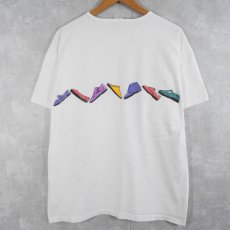 画像2: 90's Keds USA製 "Shoe" シューズメーカーイラストプリントTシャツ XL (2)