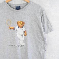 画像1: POLO Ralph Lauren ポロベア プリントTシャツ M (1)