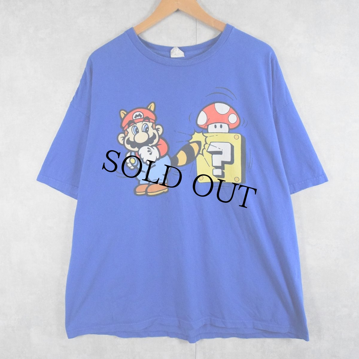 画像1: SUPER MARIO BROS. ゲームキャラクタープリントTシャツ 2XL (1)