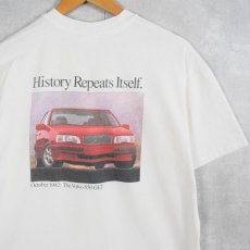 画像2: 90's USA製 "The Volvo" 自動車プリントTシャツ L (2)