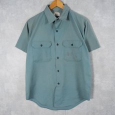 画像1: 70's BIG MAC ポリエステル×コットンシャツ (1)