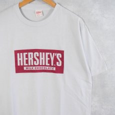 画像1: 80's HERSHEY'S USA製 チョコレートメーカー プリントTシャツ XL (1)