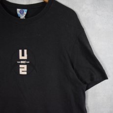 画像1: 2009 U2 360°TOUR ロックバンドツアーTシャツ BLACK XL (1)