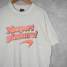 画像1: 80's Newport USA製 タバコ企業 ロゴプリントTシャツ XL (1)