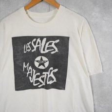 画像1: 90's LESSALES MAJESTES フレンチパンクロックバンドTシャツ (1)