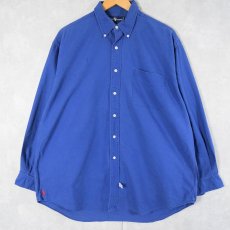 画像1: Ralph Lauren "The Big Oxford" オックスフォード ボタンダウンシャツ L (1)