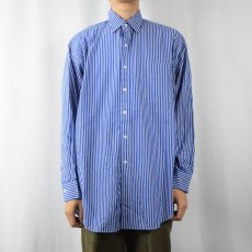 画像2: POLO Ralph Lauren "CHATFIELD" "ポニー無し" ストライプ柄 コットンシャツ 16-34 (2)